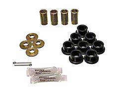 Rear Strut Rod Bushings; 1.50-Inch OD Rod Eye; Black (63-74 Corvette C2 & C3)