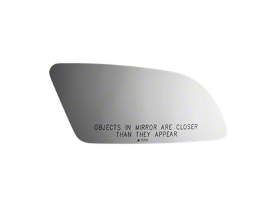 Redi-Cuts Drop Fit Side View Mirror Glass; 7-3/8-Inch x 2-15/16-Inch; Passenger Side (84-96 Corvette C4)