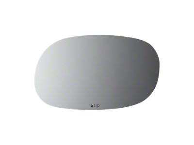 Redi-Cuts Drop Fit Side View Mirror Glass; Driver Side (68-82 Corvette C3 w/ Manual Mirrors)