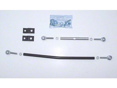 Rod Links Clutch Linkage Kit (63-67 Corvette C2 w/ Aftermarket/Latemodel/Lakewood Clutch Fork)