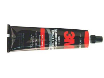 Rubber and Felt Adhesive; Black; 5oz (Universal; Some Adaptation May Be Required)