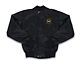 Corvette Satin Jacket, With C1 1958-1962 Logo, Black