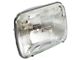 Sealed Beam Headlights; Chrome Housing; Clear Lens (84-95 Corvette C4)