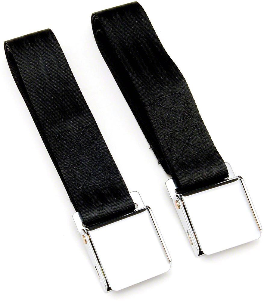 Ecklers Corvette Seat Belts Factory Style Replacement 1956 1962 Convertible