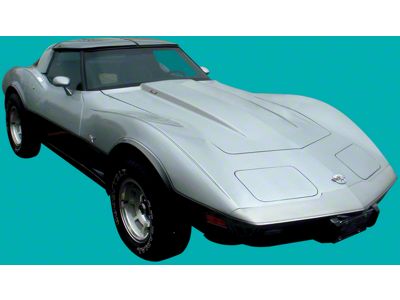 Silver Anniversary Hood Decal (1978 Corvette C3)