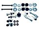 Standard Rear Suspension Rebuild Kit; Rubber (63-74 Corvette C2 & C3)