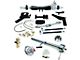 Steeroids Power Steering Rack and Pinion Conversion Kit with Black Steering Column (53-54 V8 Corvette C1 w/ Hooker Competition Headers)