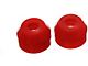 Tie Rod Dust Boots; Round Style; Red (63-96 Corvette C2, C3 & C4)