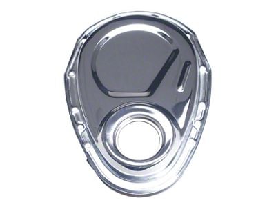 Timing Chain Cover; Chrome (58-86 Small Block V8 Corvette C1, C2, C3 & C4, Excluding LT1)