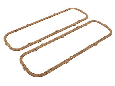 Valve Covers Gaskets; Cork and Rubber Nitrile (65-74 Big Block V8 Corvette C2 & C3)