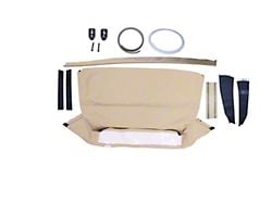 Vinyl Convertible Top Kit; Tan (68-69 Corvette C3 Convertible)