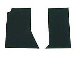 Corvette Weatherboot Carpet Kit, Black, Fox, 1984-1996