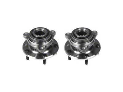 Wheel Bearing and Hub Assembly Set; Rear Driver and Passenger Side (84-96 Corvette C4)