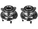 Wheel Bearing and Hub Assembly Set; Rear Driver and Passenger Side (84-96 Corvette C4)