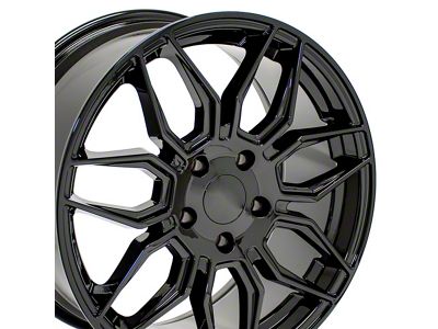 CV03C Gloss Black Wheel; 18x8.5; 56mm Offset (88-96 Corvette C4)