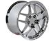 CV04 Chrome Wheel; 17x9.5; 54mm Offset (88-96 Corvette C4)