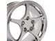 CV05 Chrome Wheel; 18x9.5; 65mm Offset (88-96 Corvette C4)