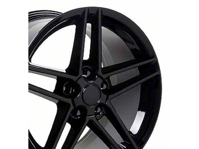 CV07A Gloss Black Wheel; 17x9.5; 54mm Offset (88-96 Corvette C4)