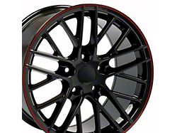 CV08A Gloss Black Wheel; 17x9.5; 54mm Offset (88-96 Corvette C4)