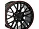 CV08A Gloss Black Wheel; 17x9.5 (88-96 Corvette C4)