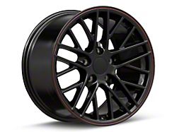 CV08A Gloss Black Wheel; 17x9.5; 54mm Offset (88-96 Corvette C4)