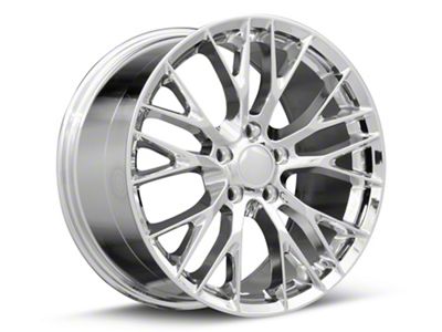 CV22 Chrome Wheel; 17x9.5; 54mm Offset (88-96 Corvette C4)