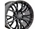 CV22 Gunmetal Wheel; 17x9.5; 54mm Offset (88-96 Corvette C4)