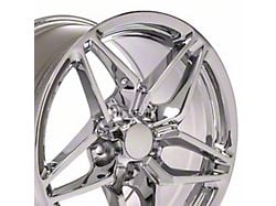 CV31 Chrome Wheel; 17x9.5; 56mm Offset (88-96 Corvette C4)