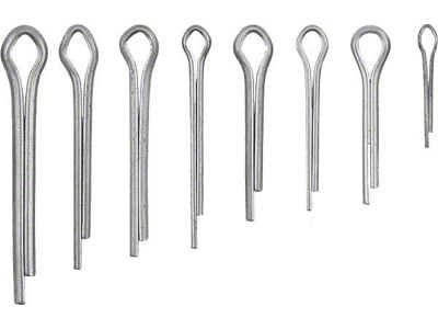 09-48/cotter Pin Set/plain Steel/assorted/163 Piece