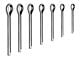 09-48/cotter Pin Set/plain Steel/assorted/163 Piece