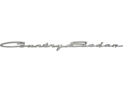 Country Sedan Script