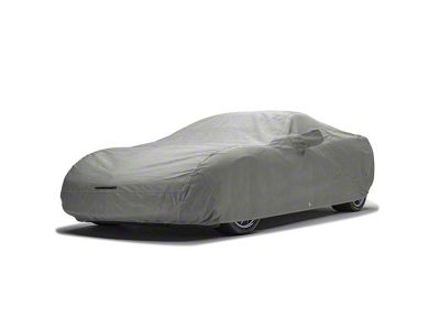 Covercraft Custom Car Covers 5-Layer Indoor Car Cover; Gray (88-98 C1500, C2500, C3500, K1500, K2500, K3500 Extended Cab w/ 8-Foot Long Box & Below Eye Level Mirrors)