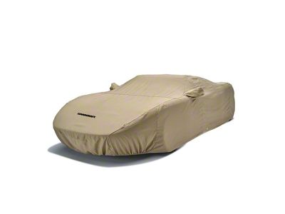 Covercraft Custom Car Covers Flannel Car Cover; Tan (88-99 C1500, C2500, C3500, K1500, K2500, K3500 Regular Cab w/ 6.50-Foot Standard Box & Below Eye Level Mirrors)