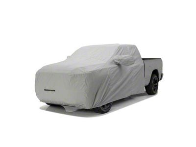 Covercraft Polycotton Cab Area Truck Cover; Gray (88-98 C1500, C2500, C3500, K1500, K2500, K3500 Regular Cab w/ Below Eye Level Mirrors)