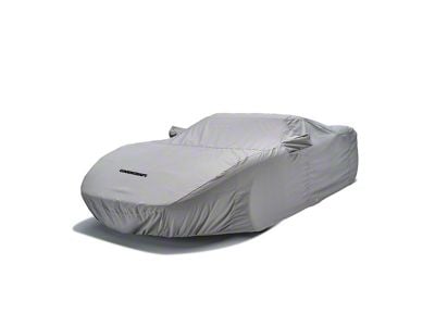 Covercraft Custom Car Covers Polycotton Car Cover; Gray (55-56 Chevrolet Truck Delivery Panel w/ Short Bed)