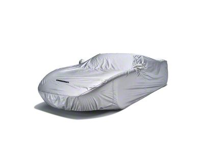 Covercraft Custom Car Covers Reflectect Car Cover; Silver (88-98 C1500, C2500, C3500, K1500, K2500, K3500 Extended Cab w/ 8-Foot Long Box & Below Eye Level Mirrors)