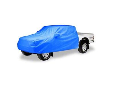 Covercraft Sunbrella Cab Area Truck Cover; Pacific Blue (88-98 C1500, C2500, C3500, K1500, K2500, K3500 Regular Cab w/ Below Eye Level Mirrors)