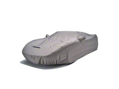 Covercraft Custom Car Covers WeatherShield HD Car Cover; Gray (55-56 Chevrolet Truck Delivery Panel w/ Short Bed)