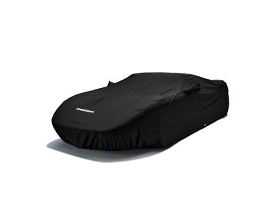 Covercraft Custom Car Covers WeatherShield HP Car Cover; Black (88-98 C1500, C2500, C3500, K1500, K2500, K3500 Extended Cab w/ 8-Foot Long Box & Below Eye Level Mirrors)