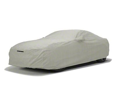 Covercraft Custom Car Covers 3-Layer Moderate Climate Car Cover; Gray (28-31 Model A Sport Coupe)