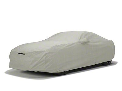 Covercraft Custom Car Covers 3-Layer Moderate Climate Car Cover; Gray (28-31 Model A Deluxe Delivery Sedan)