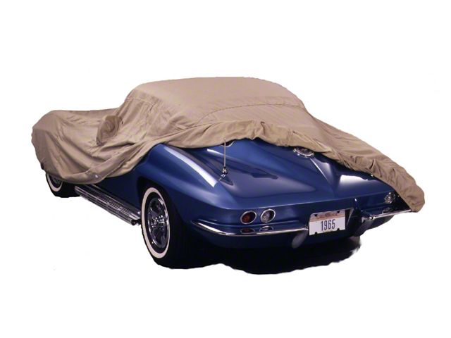 Covercraft Custom Car Covers Flannel Car Cover; Tan (28-31 Model A Deluxe Delivery Sedan)