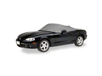 Covercraft Polycotton Convertible Top Interior Cover; Gray (86-95 Corvette C4 Convertible)