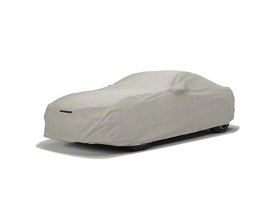 Covercraft Custom Car Covers 3-Layer Moderate Climate Car Cover without Mirror Pockets; Gray (69-70 Mustang Coupe, Convertible)