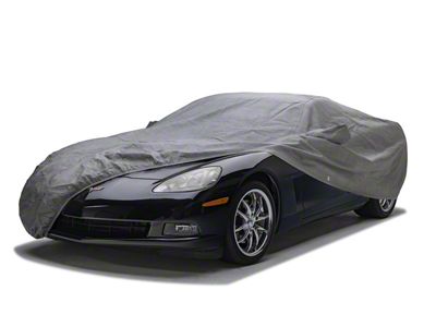 Covercraft Custom Car Covers 5-Layer Indoor Car Cover with 2 Mirror Pockets; Gray (69-70 Mustang Sportsroof, Excluding GT350 & GT500)