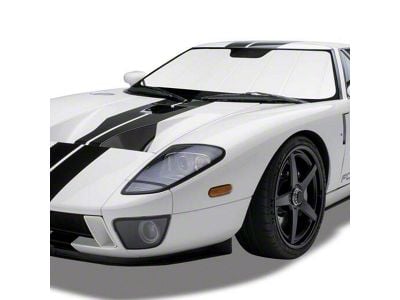 Covercraft UVS100 Heat Shield Premier Series Custom Sunscreen; White (65-70 Mustang Coupe, Fastback, Sportsroof, Excluding GT350 & GT500)