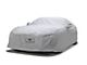 Covercraft Custom Car Covers 5-Layer Softback All Climate Car Cover with 2 Mirror Pockets and Mustang 60th Anniversary Logo; Gray (65-68 Mustang Fastback, Excluding GT350 & GT500)