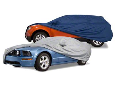 Covercraft Custom Car Covers Ultratect Car Cover with 1 Mirror Pocket; Black (69-70 Mustang Sportsroof, Excluding GT350 & GT500)