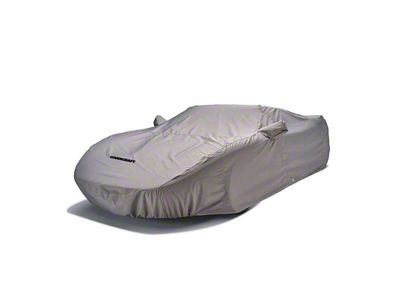 Covercraft Custom Car Covers WeatherShield HD Car Cover without Mirror Pockets; Gray (69-70 Mustang Coupe, Convertible)