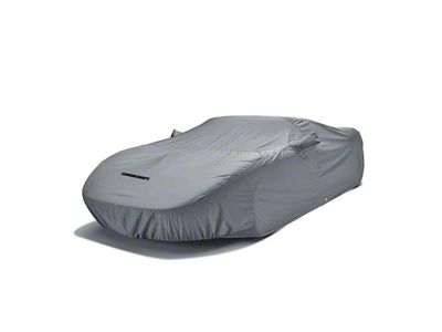 Covercraft Custom Car Covers WeatherShield HP Car Cover without Mirror Pockets; Gray (69-70 Mustang Coupe, Convertible)
